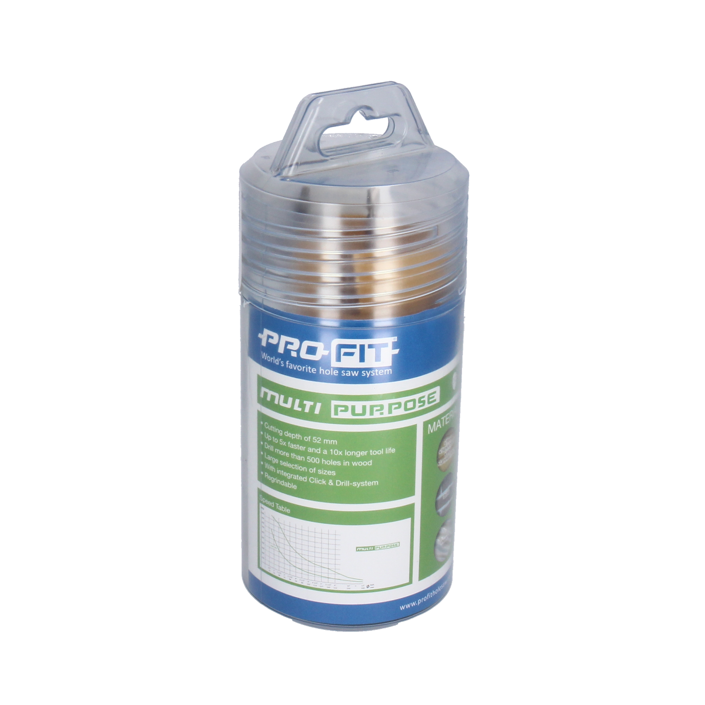 Hålsågset HM Elektriker 73-83mm 4delar