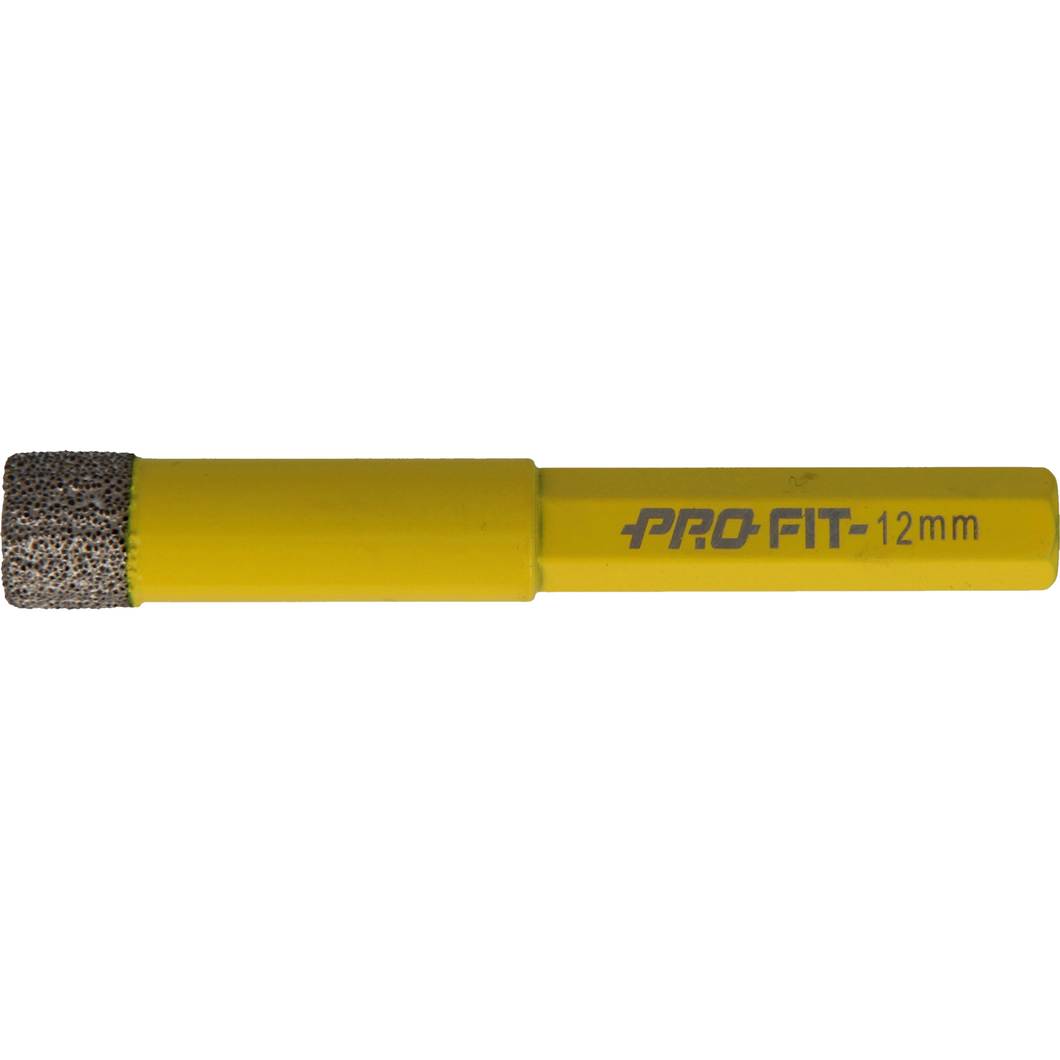 Diamantborr 12mm x 8mm skaft