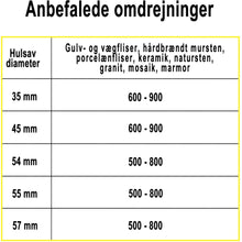 Indlæs billede til gallerivisning Hålsåg Diamant 45mm x L35mm

